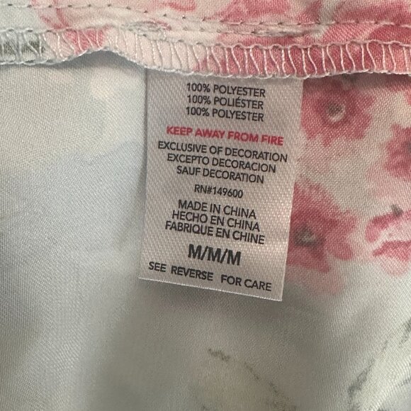 NWT! Luxe Flora by Flora Nikrooz Satiny Floral Peony Wrap Robe – Medium - Divine - Picture 8 of 9